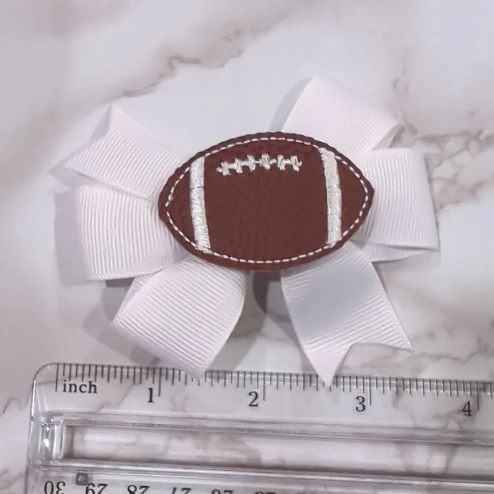 Baltimore Orioles Ravens Boutique Bow Collection with football ring